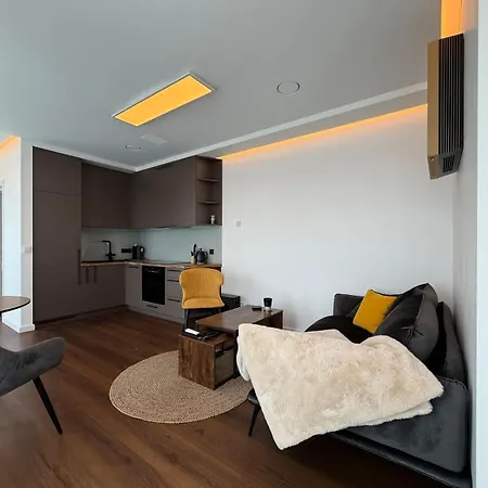 New Luxury 2br With Wifi, Sonos Sound, Tv, Led Ambience & Air Conditioning In Kaunas, Freda